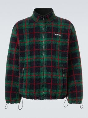 Miu Miu checked Teddy jacket Men’s L